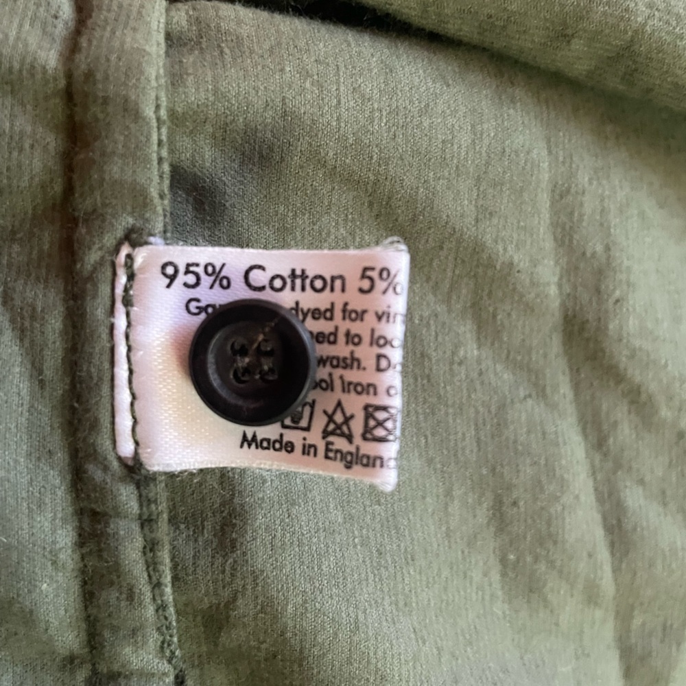 ESKANDAR Corduroy Button-Down Shirt Size 0 - Picture 4 of 5